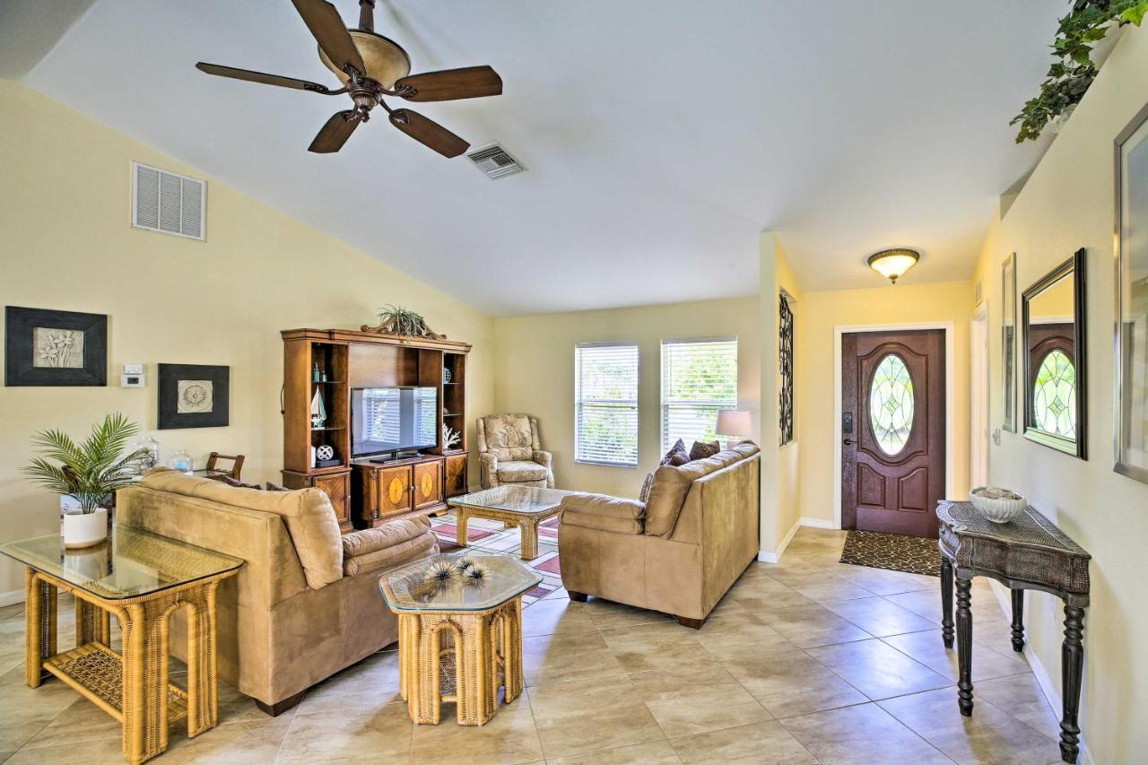 Cape Coral Canalfront Home With Pool And Dock Exterior foto