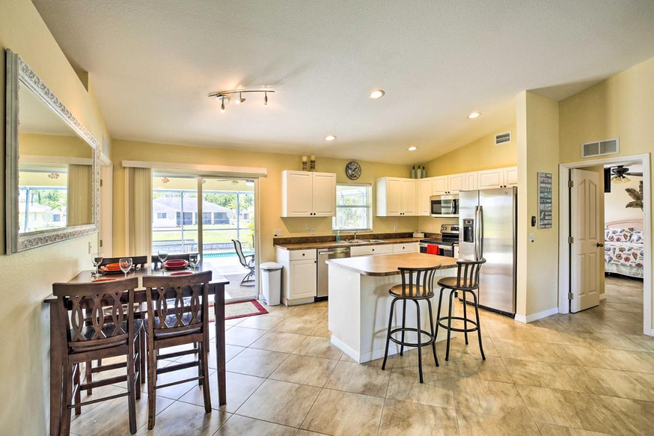 Cape Coral Canalfront Home With Pool And Dock Exterior foto