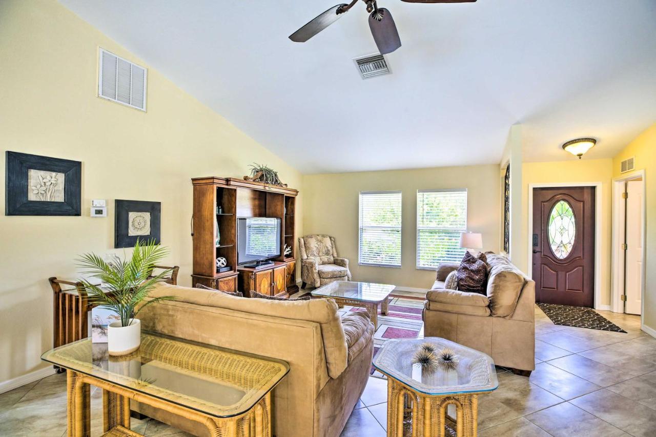 Cape Coral Canalfront Home With Pool And Dock Exterior foto