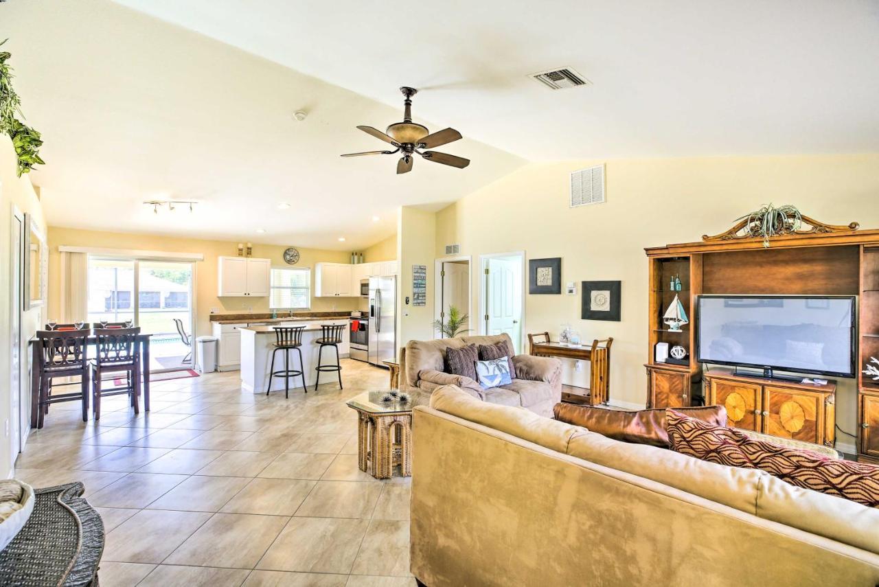 Cape Coral Canalfront Home With Pool And Dock Exterior foto