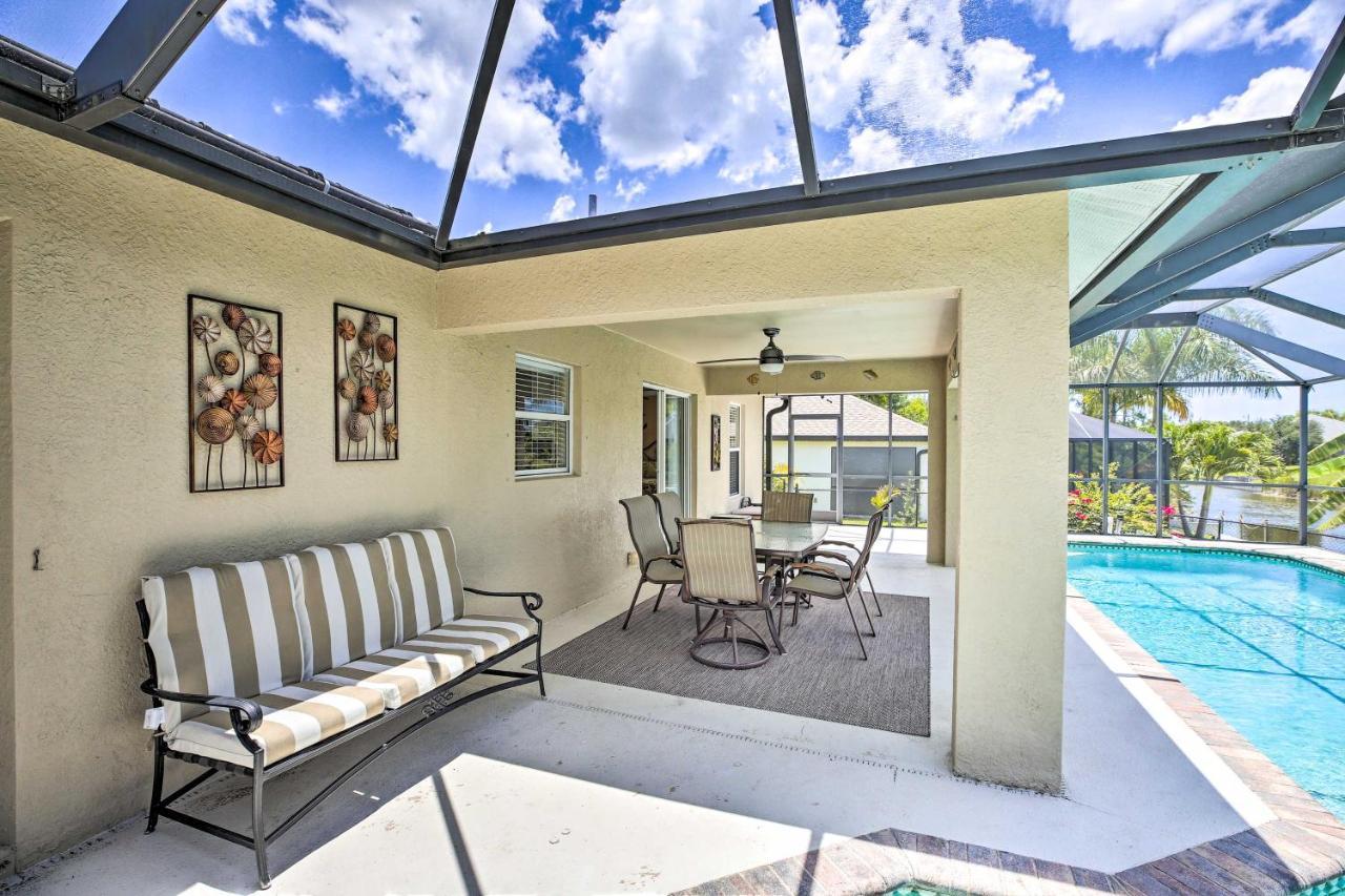 Cape Coral Canalfront Home With Pool And Dock Exterior foto